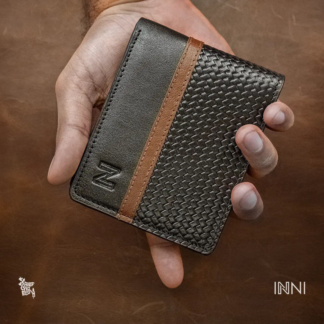 INNI-Pati Textured Wallet (Chocolate) variant